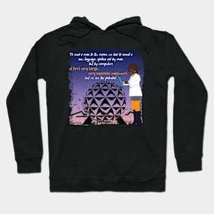 spaceship earth Hoodie